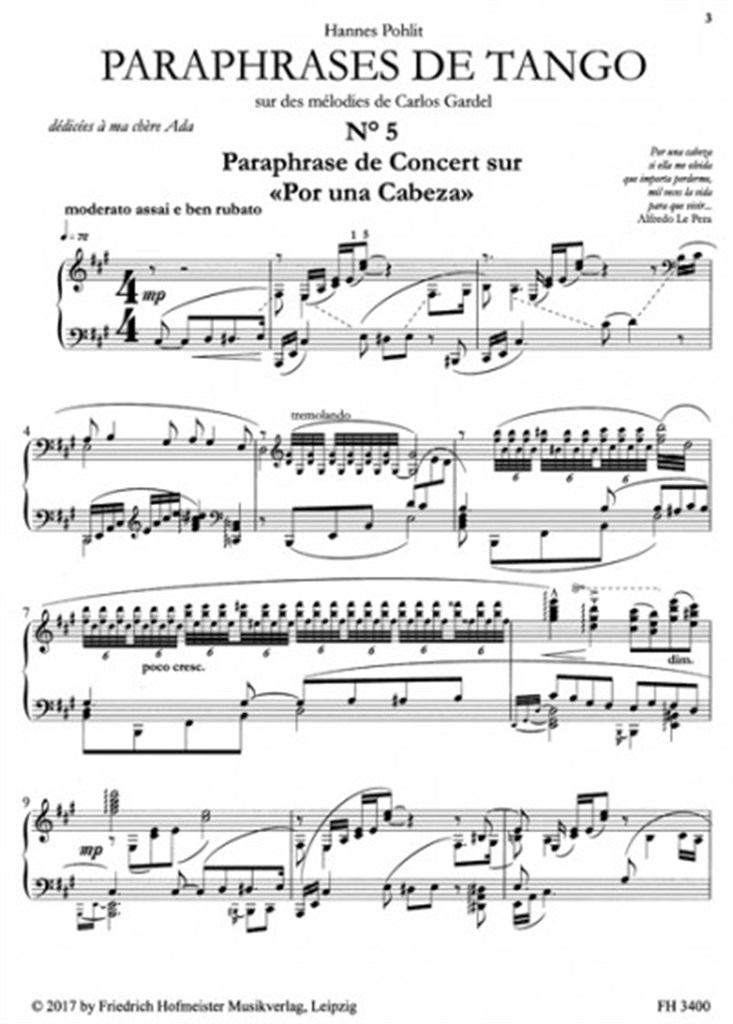 Paraphrases De Tango
